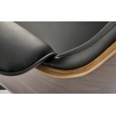 Кресло компьютерное HALMAR WEBER ореховый/черный